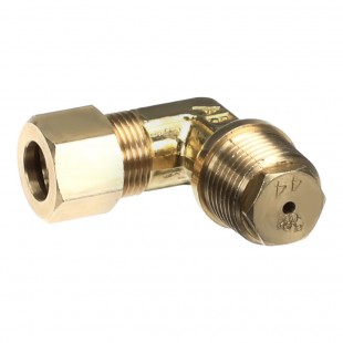 Hobart 00-713944-00043 Elbow Orifice Gas Metal Precision Flow Control