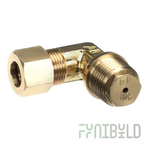 Hobart 00-713944-00043 Elbow Orifice Gas Metal Precision Flow Control