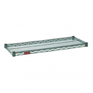 Eagle A5-74-1848Z 48 Inch 5-Tier Wire Shelving Unit Zinc Finish with S Hooks