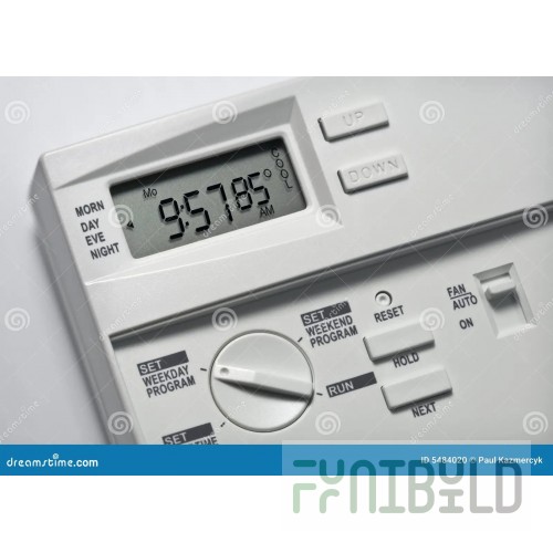Thermostat 85 degrees.