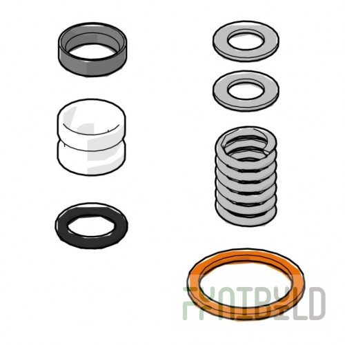 AllPoints SA210.K 1.8 Inch Rebuild Kit for La Marzocco Strada Models