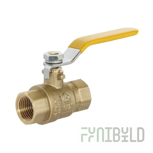 Optional 1-1/4 Inch I.D. Durable Full Port Gas Valve, Krowne G125