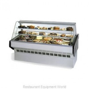 Federal Industries SQ6CB 72 Inch Refrigerated Bakery Case Non-Refrigerated Glass Shelves Federal Industries SQ6CB 72 Inch Refrigerated Bakery Case Non-Refrigerated Glass Shelves