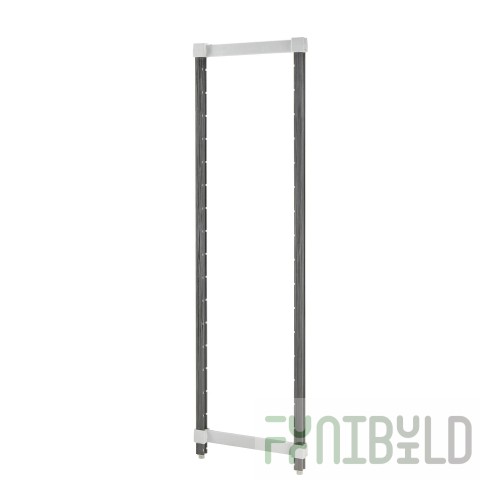 Cambro EXPK2472480 24 Inch Post Kit for Camshelving Elements XTRA
