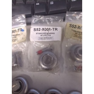 Hobart S52X001 1-3/32 Inch Convex Stainless Steel Drawer Slide Roller with screw