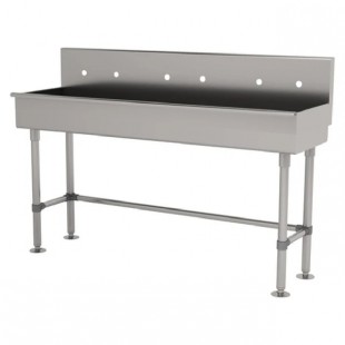 Advance Tabco 19-FM-72-ADA 72 Inch Multiwash Hand Sink with Stainless Steel Legs