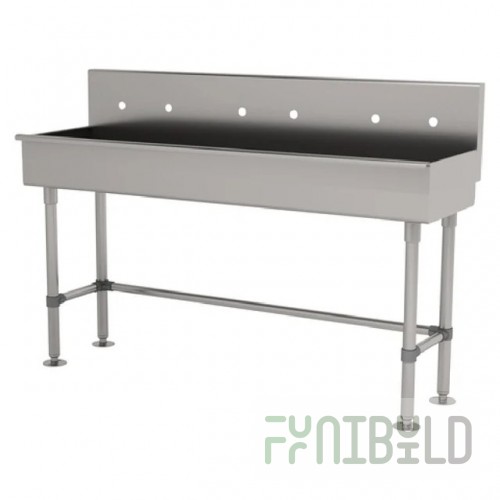 Advance Tabco 19-FM-72-ADA 72 Inch Multiwash Hand Sink with Stainless Steel Legs