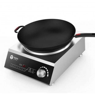 Induction cooker PEI-1N/W1, (tabletop) - 1 WOK burner; power consumption 3.5 kW. 450(372)*480*179