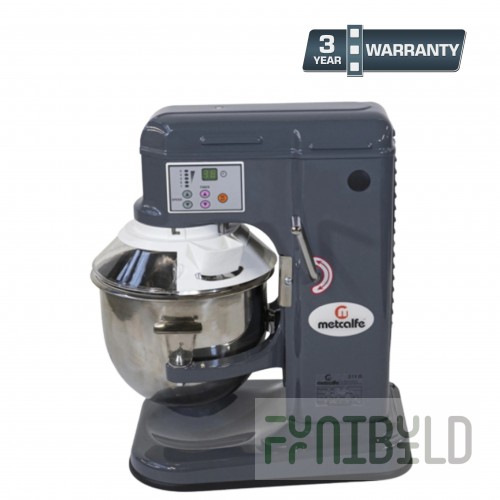 Planetary mixer MP-7 (420x240x430 in, 7 l, 0.51 kW, 220 V, whisk, paddle, spiral)