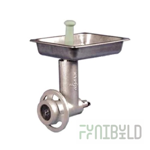 Omcan 10056 Grinder Head Stomper for #10051 - Durable Meat Chopper Part