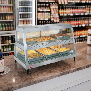 Hatco GRHD-3PD_120/60/1 45 Inch Countertop Heated Display Case with See-thru Design