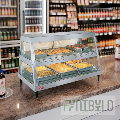 Hatco GRHD-3PD_120/60/1 45 Inch Countertop Heated Display Case with See-thru Design