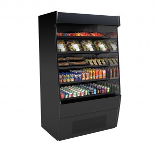Structural Concepts CO57R 59-1/4 Inch Open Refrigerated Display with 4 Shelves