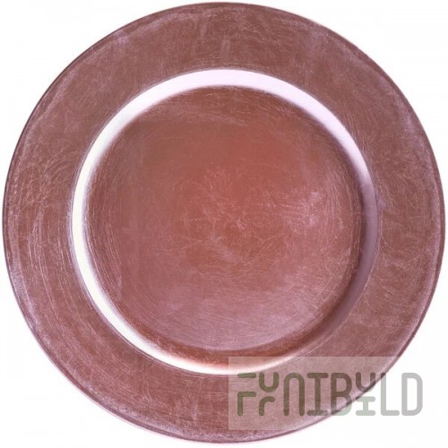 Steelite WLTRPL6651 13 Inch Charger Plate Round Plain Polypropylene Purple