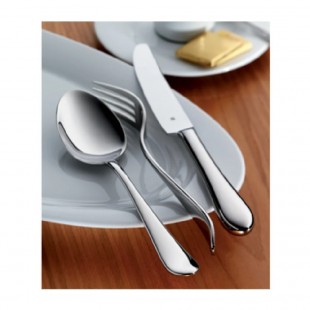 BauscherHepp SC-18-12-SS02910450-PE 59 Oz Tabletop Caddy Metal Grey Gold Flatware Holder