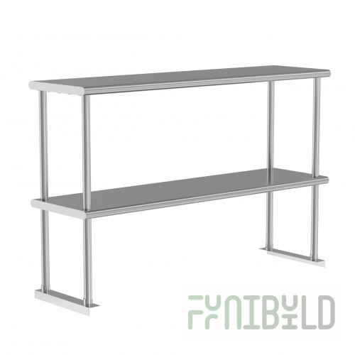 Double tabletop shelf PNST-2-1800/300/800-N-TEH