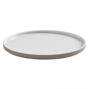 American Metalcraft UPR9MO 9 Inch Round Plate Mocha BPA Free Melamine