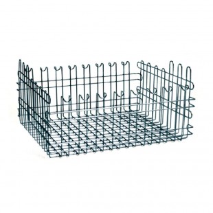 Eagle QPB1822VG-6 22 Inch Wire Basket with Valu-Gard Green Epoxy