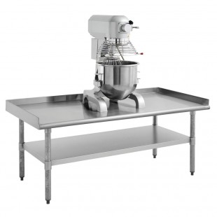 Hubert 28W-096 Kratos® Equipment Stand 14 Gauge Stainless Steel 48