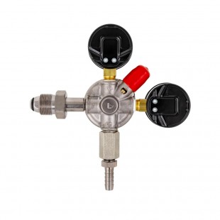 Micro Matic 942BN-PP Double Gauge Gas Regulator Nitrogen Primary Stainless Steel