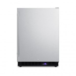 Summit ACR1601WNSF456 24 Inch Upright Medical Refrigerator 15.53 cu ft Stainless Steel