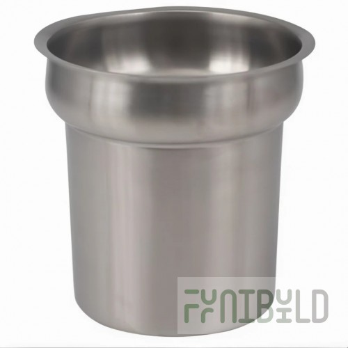 Stanton Trading 4816 4 Quarts Inset For Steam Table Stainless Steel with Polished Finish