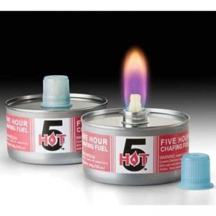 Hollowick HOT5-24 3-3/8 Inch Wick Chafing Fuel 5 Hour Odorless Reusable