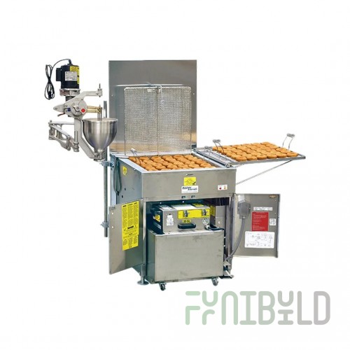Belshaw 21273-10 32 Inch Gas Electronic Controller Donut Fryer with Thermostatic Control