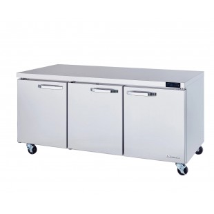 Blue Air BLUR72-D6-HC Undercounter Refrigerator Three-section 72-3/8
