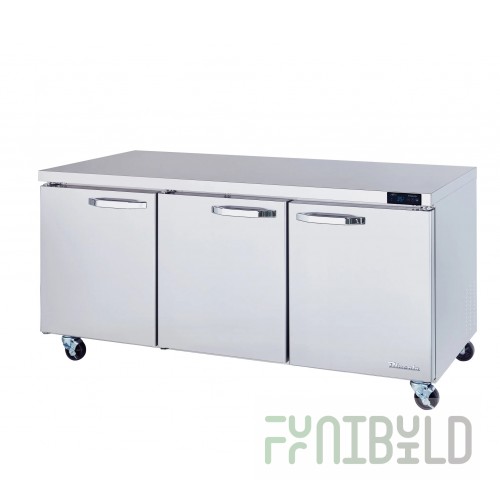 Blue Air BLUR72-D6-HC Undercounter Refrigerator Three-section 72-3/8
