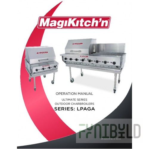 Magikitchn 21841021@2 40 Lbs Propane Tanks for LAPAG60 - Charbroiler Parts