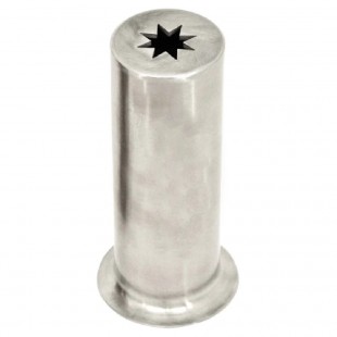 Omcan 41731 2.13 Inch Nozzle for Plain Churros 20 mm Stainless Steel