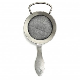 Spill-Stop 8016-2 7-3/16 Inch Width Fine Mesh Strainer Gold Plated Stainless Steel