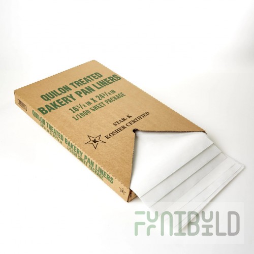 JB Prince B900 24-3/8 Inch Quilon Coated Parchment Sheets 1000 Packs