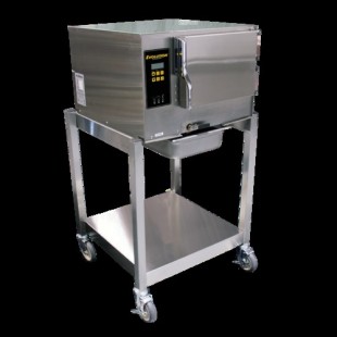AccuTemp E32081D060 SGL 27 Inch Boilerless Electric Convection Steamer with Digital Controls