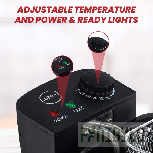 Light indicator for deep fryer, pizza oven, hot surface