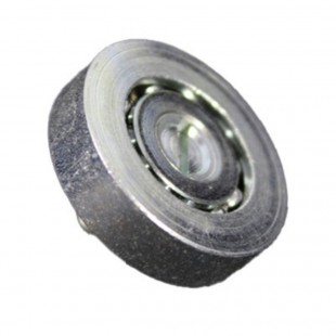 Alfa BIS003-14 14 Inch Diameter Biro Band Saw Wheel with Bearing and Shaft Assembly