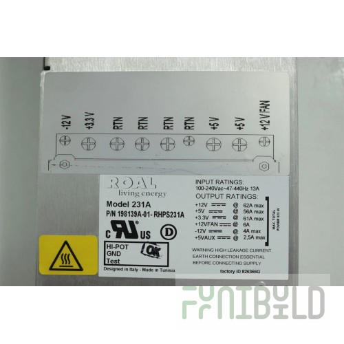 Power supply For dispensers Roal ATD-01; Roal ATD-02; Roal ATD-03