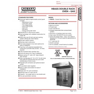 Hobart SOU1163869 2 Inch Oven Pilot with Dual-Channel Flame Pattern Gas