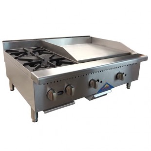 Comstock-Castle CS12HP-24G 36 Inch Griddle and Hotplate Combination Gas