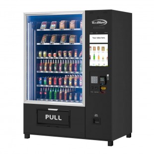 Koolmore KM-VMRWT-66EBR Refrigerated Snack Vending Machine 57.2