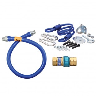Dormont CAN1675BPQR36BX 3/4 Inch Inside Diameter Moveable Gas Connector with Restraining Device