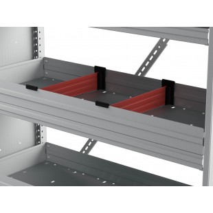 Cres Cor 1253 638 K 12 Inch Shelf Dividers Numbered 1 to 3 Packs