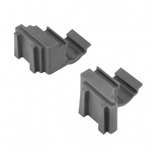 Cambro CBCC1580 Corner Connector Set with Brushed Graphite Finish