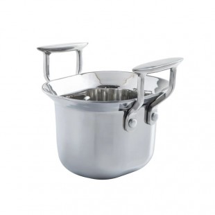 Tablecraft 123506 4-1/2 Qt Tri-Ply Serving Pan Induction with Handles