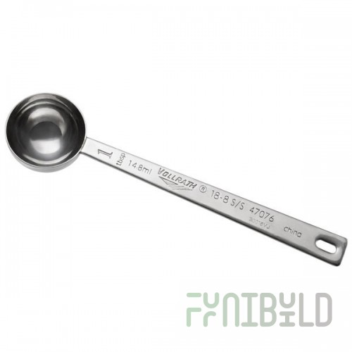 Vollrath 47077 2-tbsp Measuring Spoon with Stamped Capacity Stainless Steel