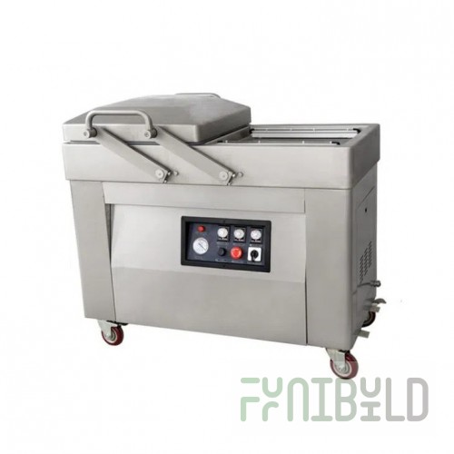 2-chamber vacuum packer Hualian DZ-410/2SA (stainless steel)