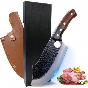 Alfa 052 KN Hub Size 52 Hard Edge Disposable Meat Chopper Knife Forged Steel