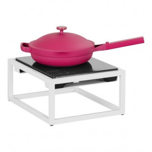 Cal-Mil 23126-13 13 Inch Induction Range with Stove Black Powder-Coated Metal