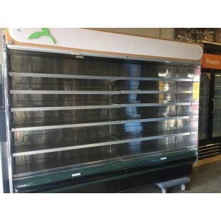 Hussmann RGD30-83-8 96 Inch Refrigerated Open Display Case with Multi-deck Air Curtain Hussmann RGD30-83-8 96 Inch Refrigerated Open Display Case with Multi-deck Air Curtain
